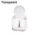 10ml Empty Glass Nail Polish Bottle with Brush Cap | Refillable