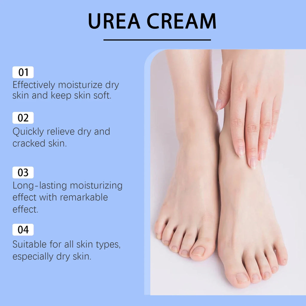 OceAura 60% Urea Foot Cream – Heel Repair & Moisturizer