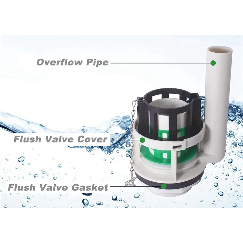 TOTO Two-Piece Toilet Flush Valve Replacement Kit | Tank Parts