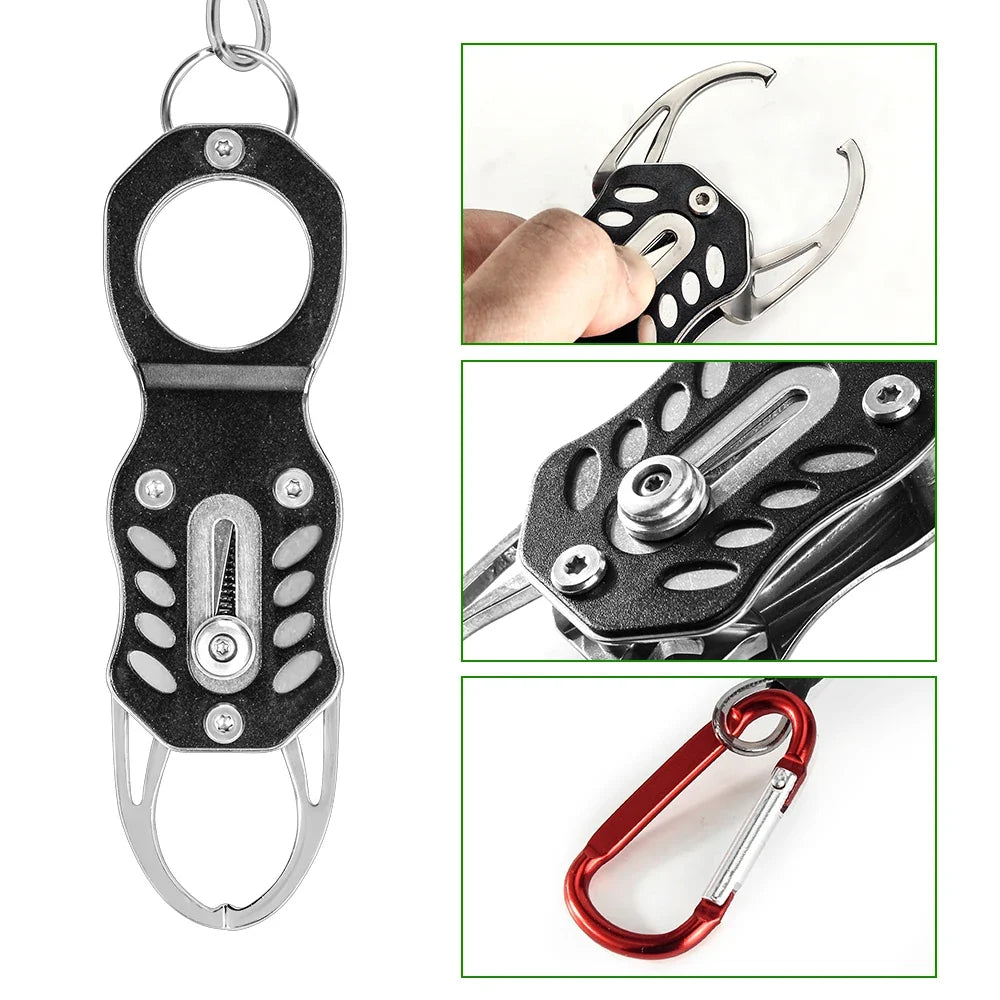 304 Stainless Steel Fish Grip Lip Clip & Fishing Plier Tool