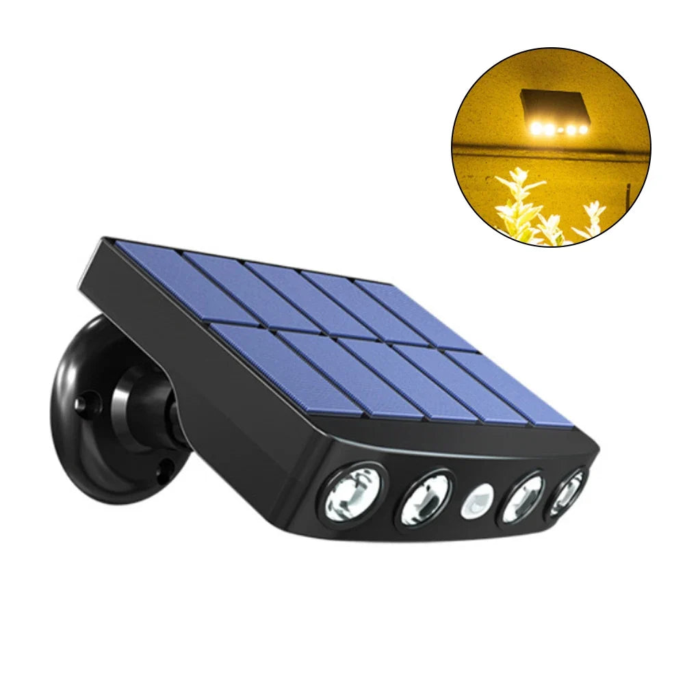 Solar LED Motion Sensor Outdoor Wall Light | IP44 Waterproof