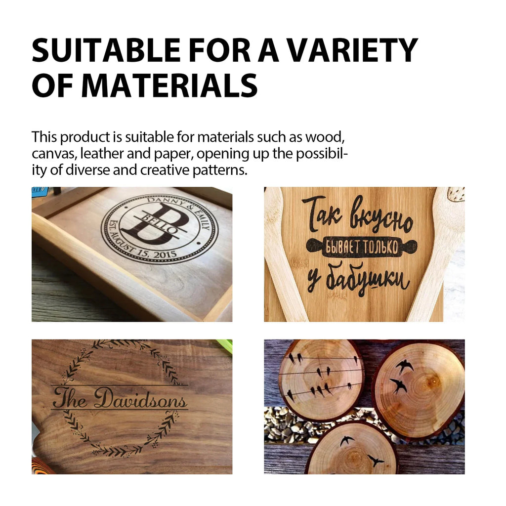 50g Wood Burning Paste | Odorless Pyrography Cream DIY Craft