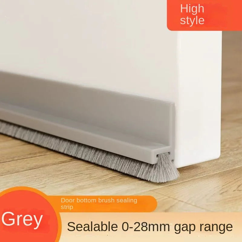 Self-Adhesive Brush Door Seal Strip – Soundproof & Insect Proof