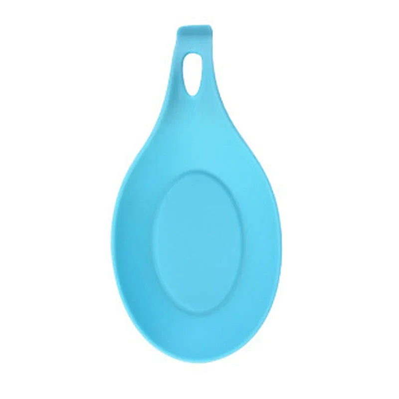 Silicone Spoon Rest & Spatula Holder – Heat-Resistant Kitchen Tray