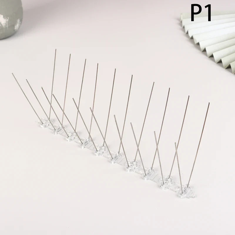 Stainless Steel Balcony Anti-bird Repellent Thorn Nail Pigeon Spikes