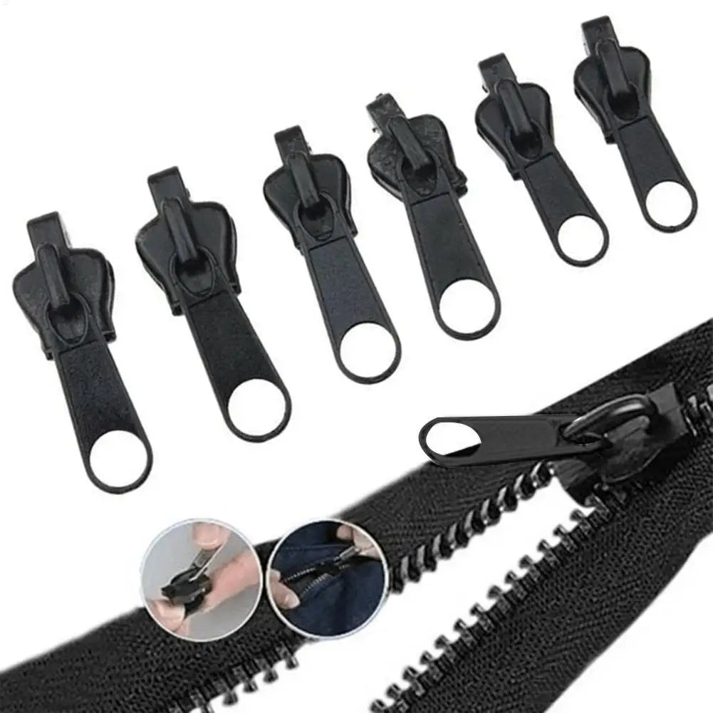 Zipper Replacement Pull Slider Fixer Parts DIY Crafts Zip Repair 3 5