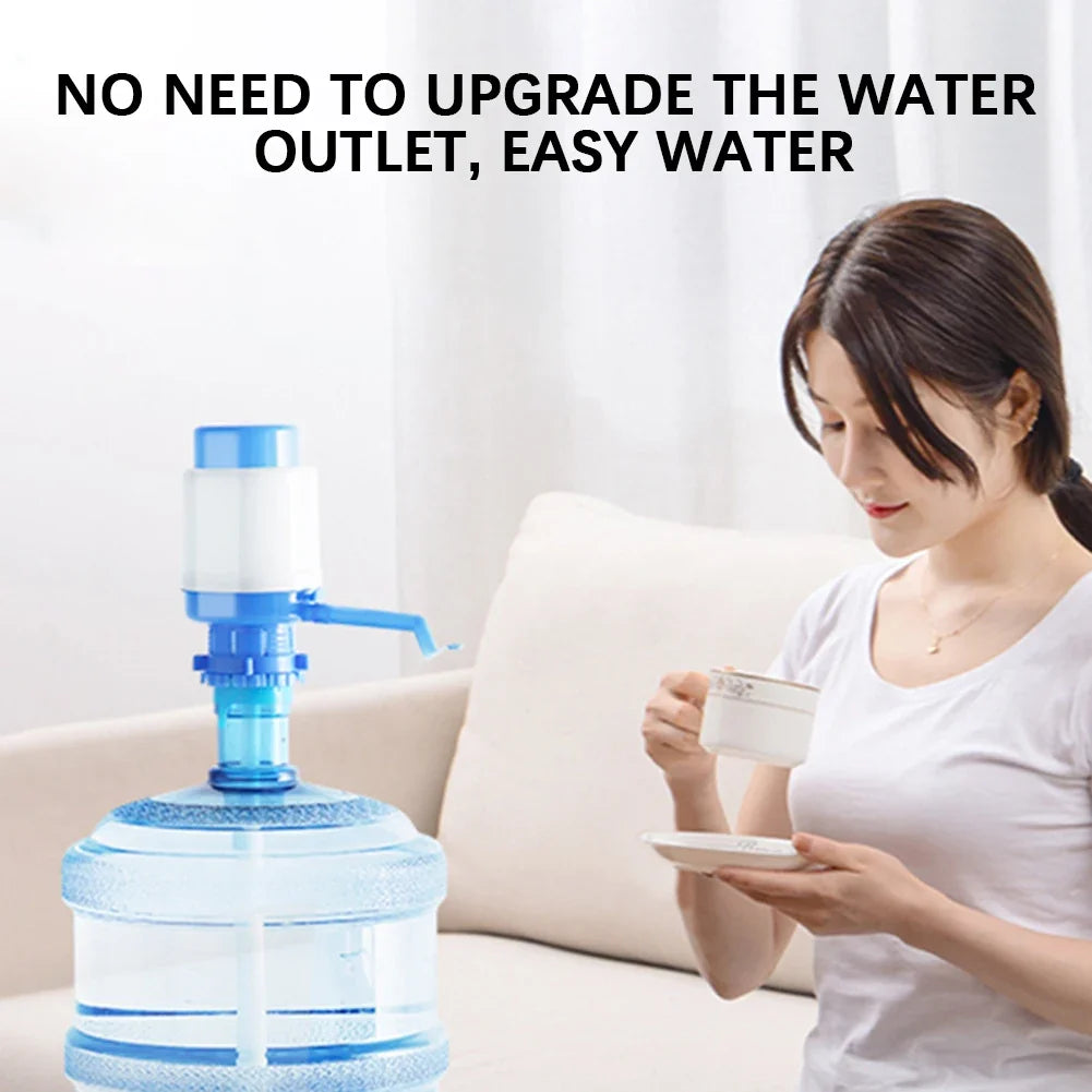 Manual Hand Press Water Pump | Food Grade Bottle Dispenser
