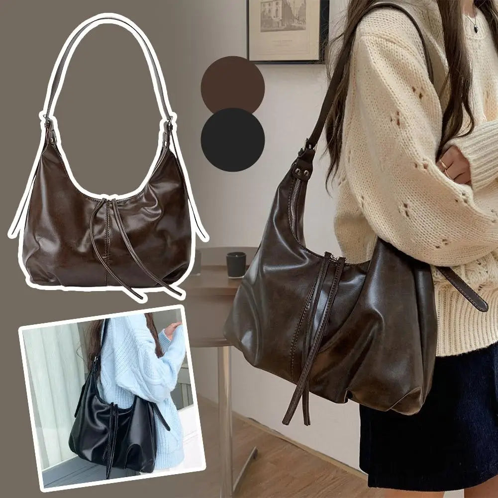Korean Style Large Tote Bag | Women's Crossbody Shoulder Bag