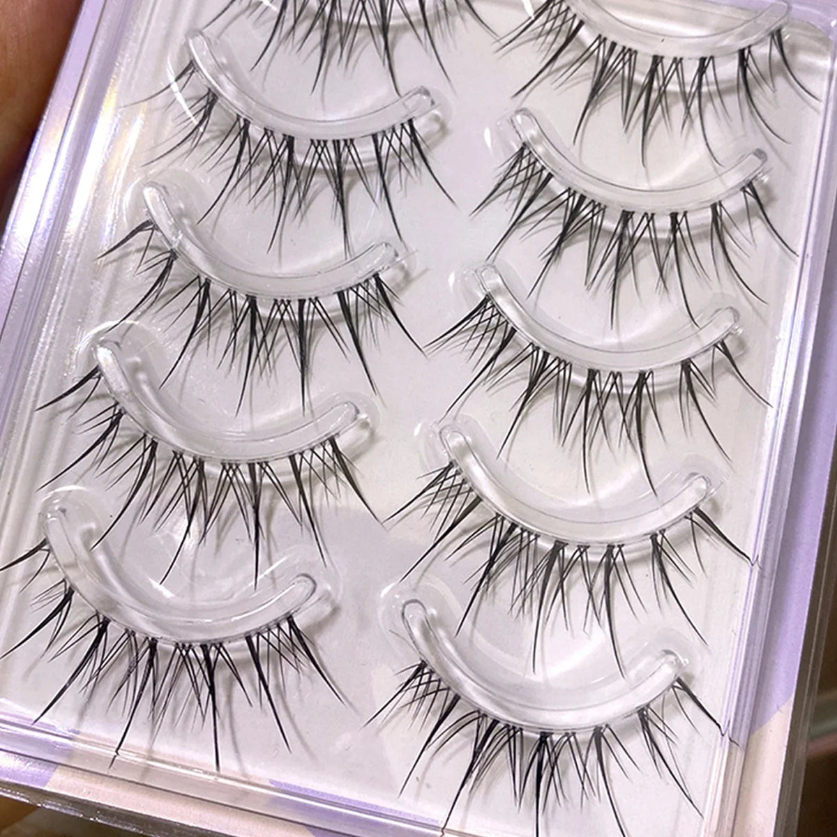 5 Pairs Sunflower Wispy False Eyelashes – Anime Manga Lashes