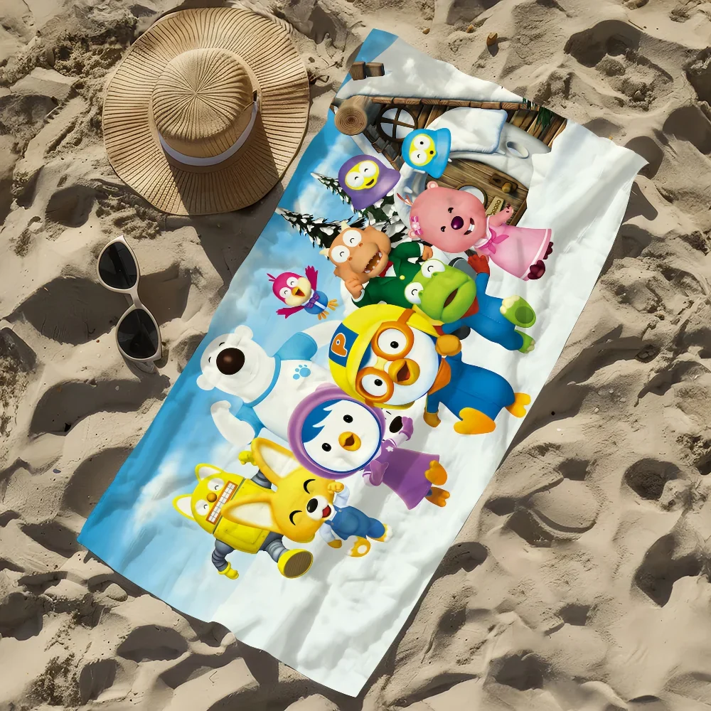 Cute Penguin Quick-Dry Beach Towel | Sports Travel Towel
