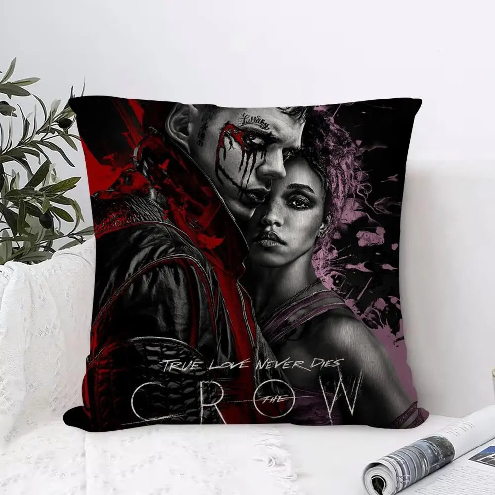 The Crow Movie Pillowcase – Soft Fabric & Concealed Zipper
