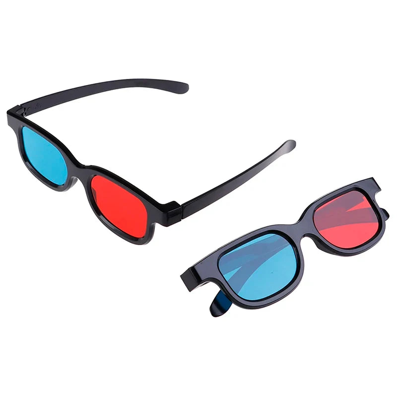 Red Blue Anaglyph 3D Glasses – Movies, Games & 3D Pictures