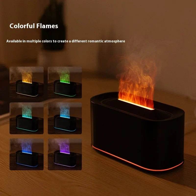 HOMEFISH 7-Color Aromatherapy Humidifier & Essential Oil Lamp