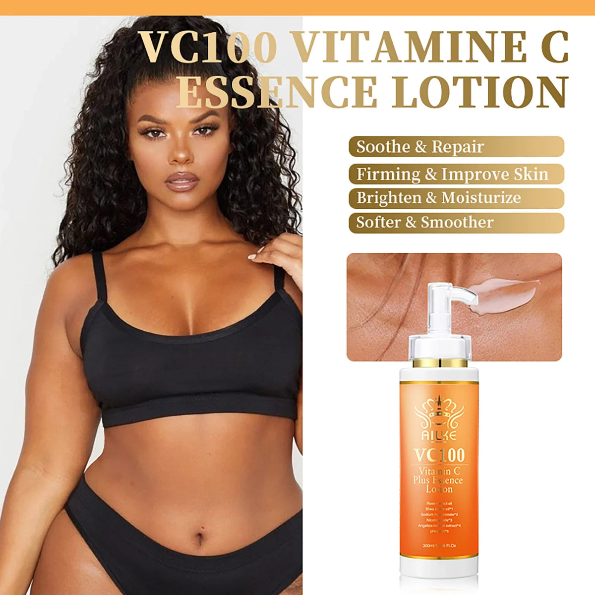 AILKE Vitamin C Brightening Skincare Set – Dark Spot & Glow