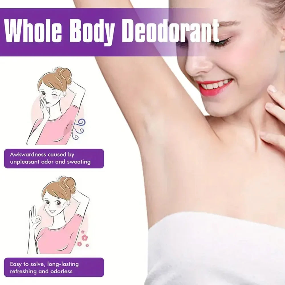 YOUNGCOME Natural Whole Body Deodorant Stick – Peach, 60g