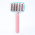 Pet Hair Remover Brush & Grooming Comb for Cats & Dogs