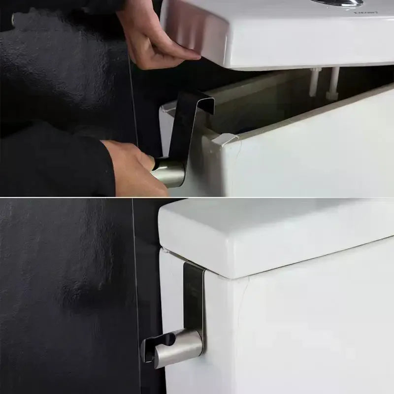 Stainless Steel Toilet Tank Sprayer Holder Hook – No-Drill