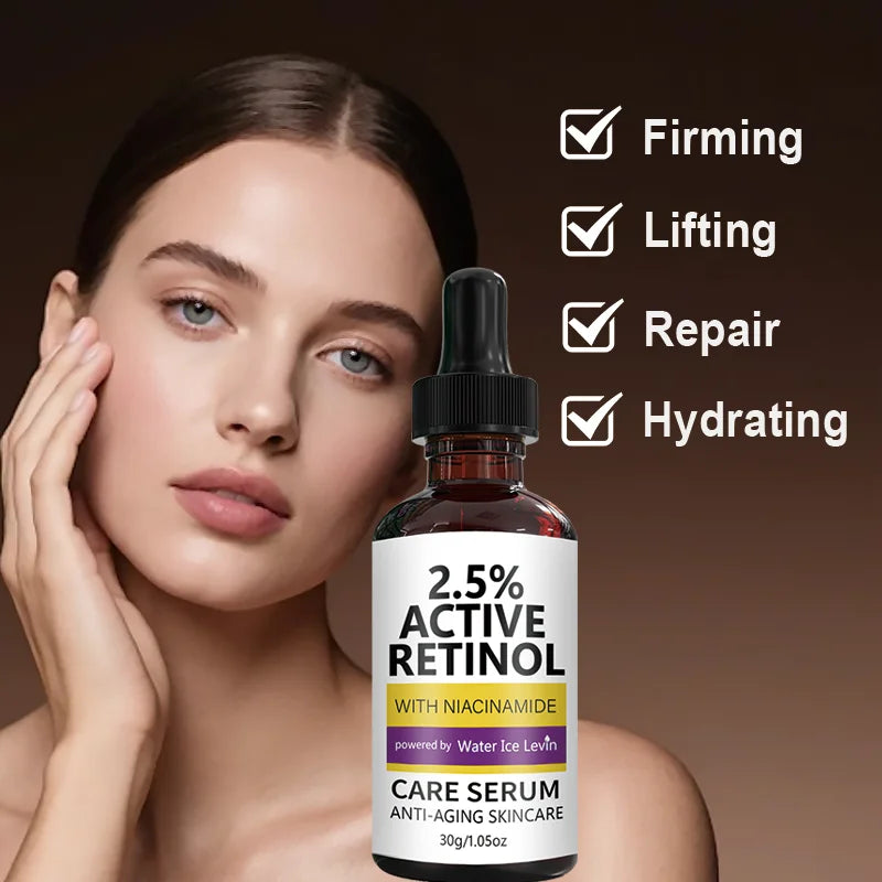 2.5% Retinol Serum – Niacinamide & Hyaluronic Acid | 30g