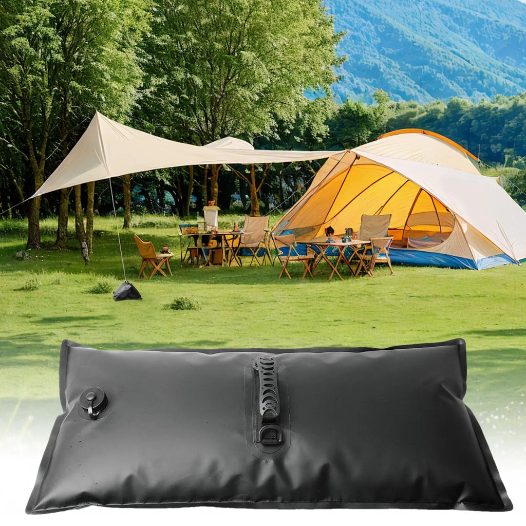 Foldable Canopy Water Weight Bag with Handle | Tent Anchor