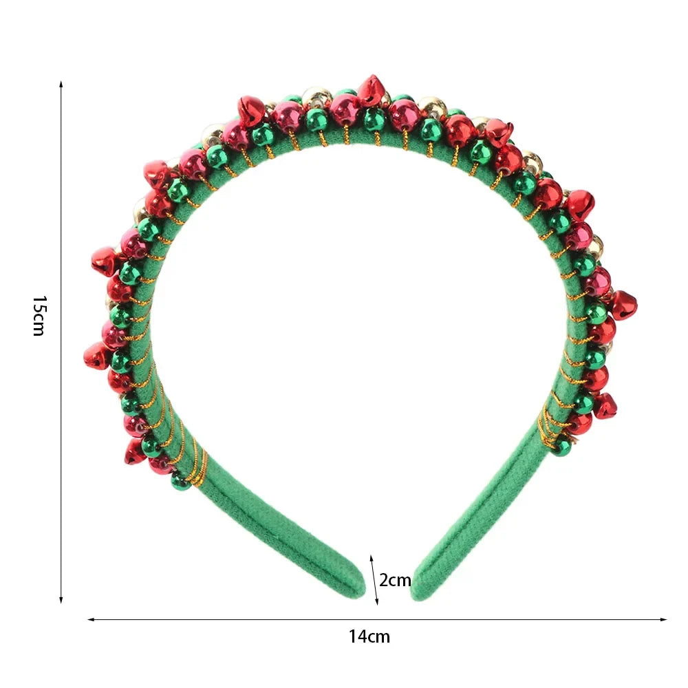 Christmas Jingling Bell Headband – Festive Xmas Party Hairband