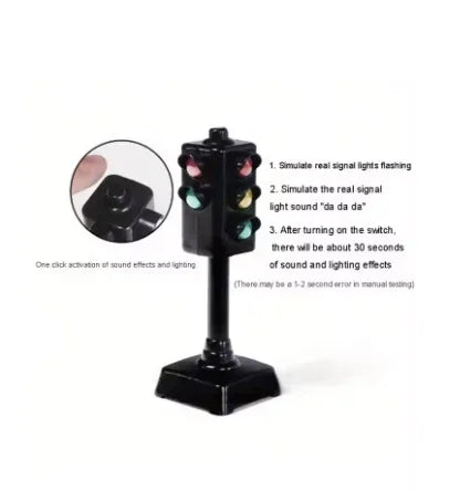 Simulation Traffic Light Lamp Home Office Game Room Themed Decor