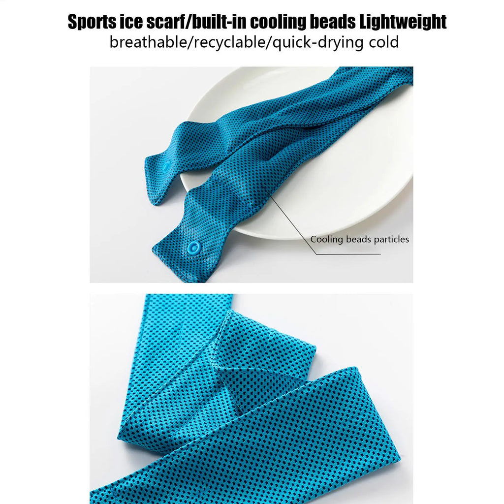 Cooling Neck Towel – Sport Scarf, Headband & Bandana
