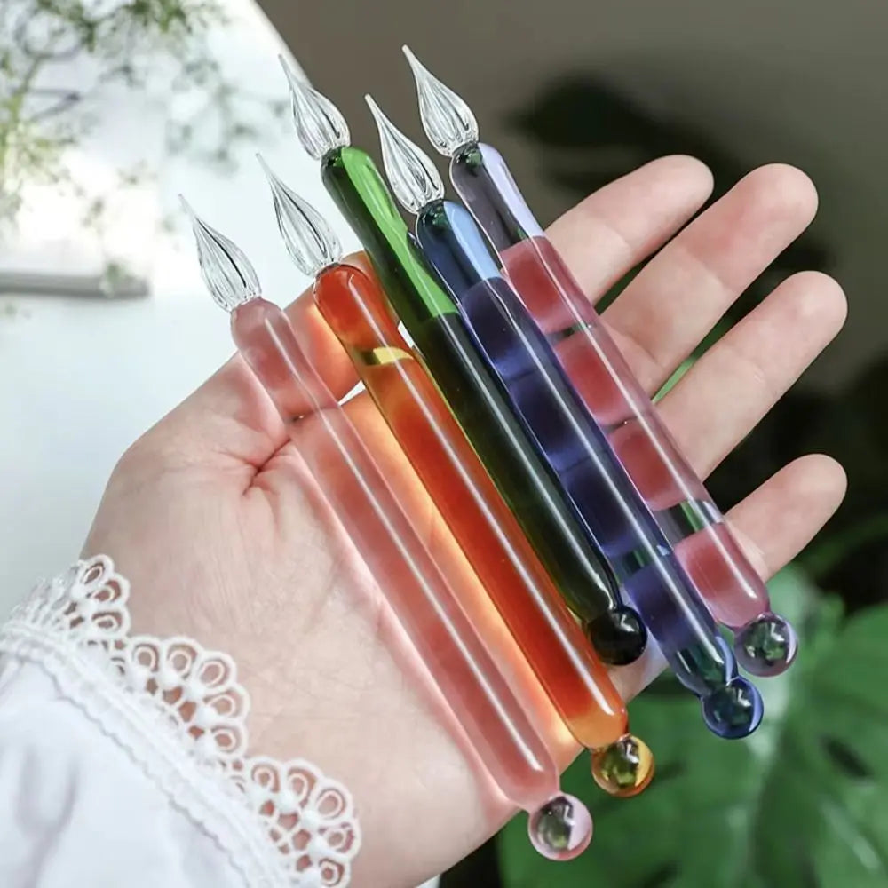Transparent Glass Dip Pen – Calligraphy & Art Writing Pen