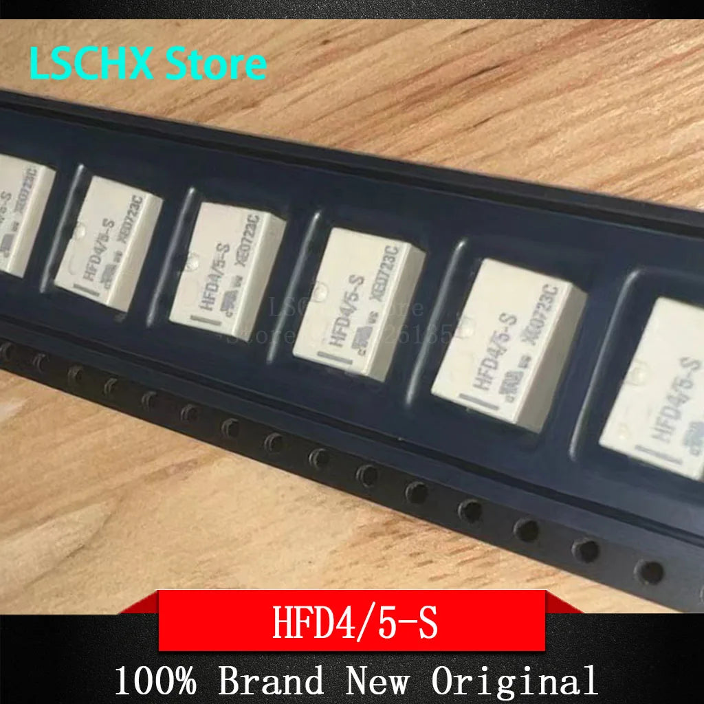 10pcs HFD4 SMD DIP Signal Relay – 3V 5V 12V 24V Variants