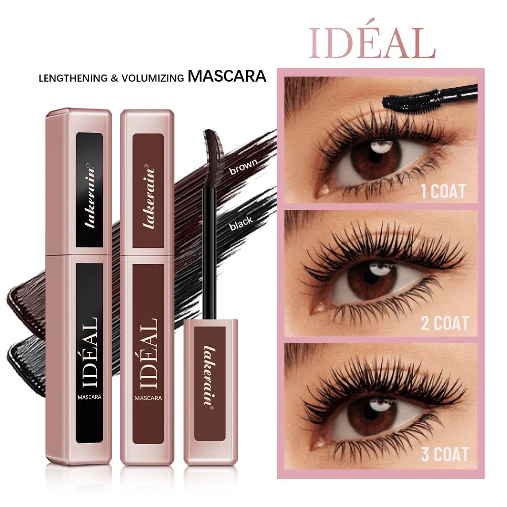 Lakerain 4D Waterproof Mascara – Volumizing & Lengthening