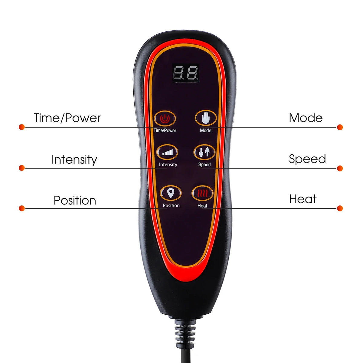 Hailicare Heating Vibration Back Massager Mat – Chair & Car