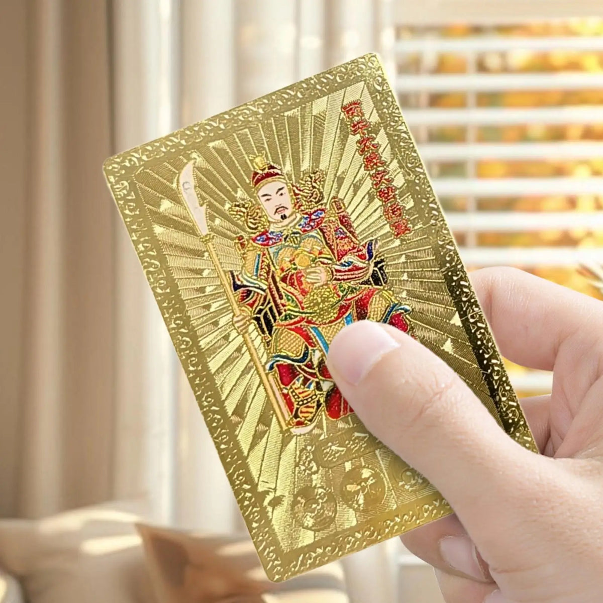 2026 Year of the Horse Tai Sui Card – Gold Lucky Keepsake