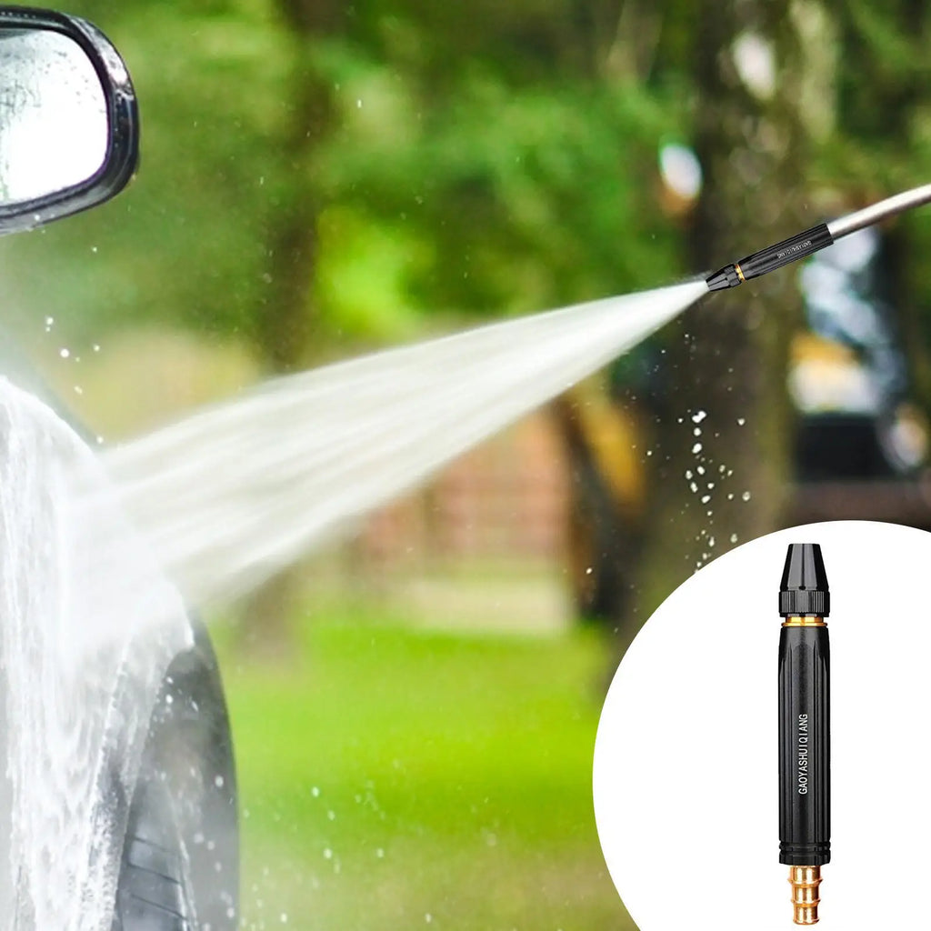 High-Pressure Alloy Hose Nozzle – Car Wash & Garden Spray