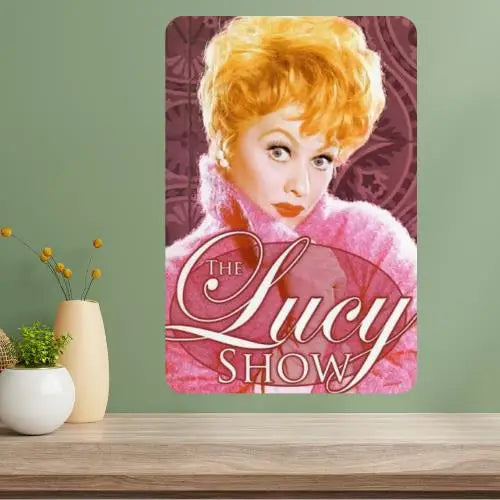 The Lucy Show Classic TV Vintage Metal Poster Sign