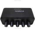 5-Channel RCA Audio Splitter – 1 In 5 Out Stereo Distributor