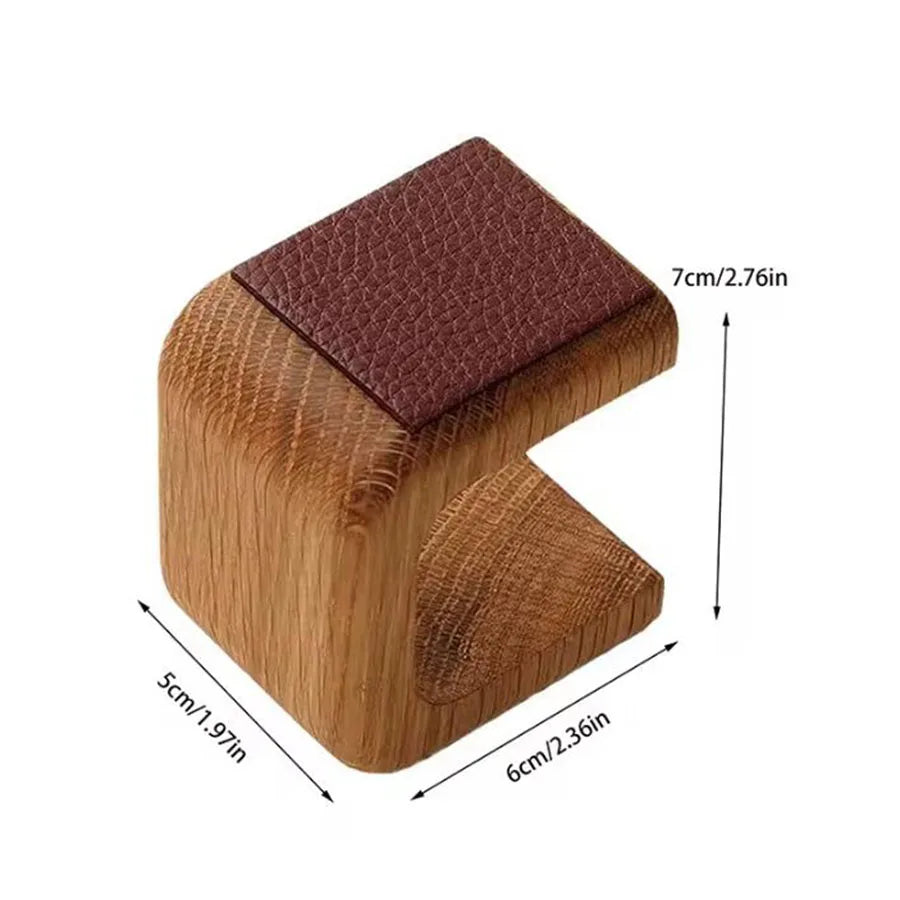 Solid Wood Watch Stand & Jewelry Organizer | Desktop Display