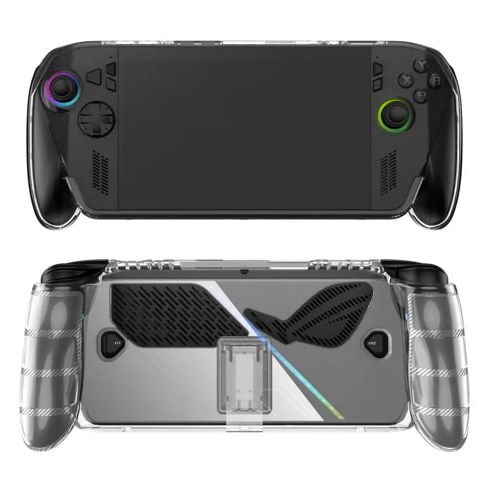 TPU Clear Case for ROG Ally X – Shockproof + Kickstand