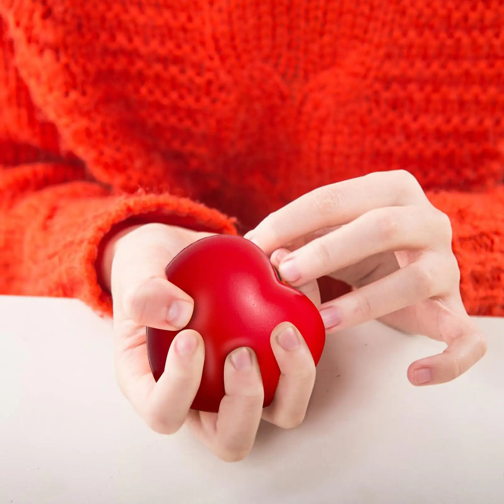 Heart-Shaped Hand Grip Strengthener Ball – Finger Trainer