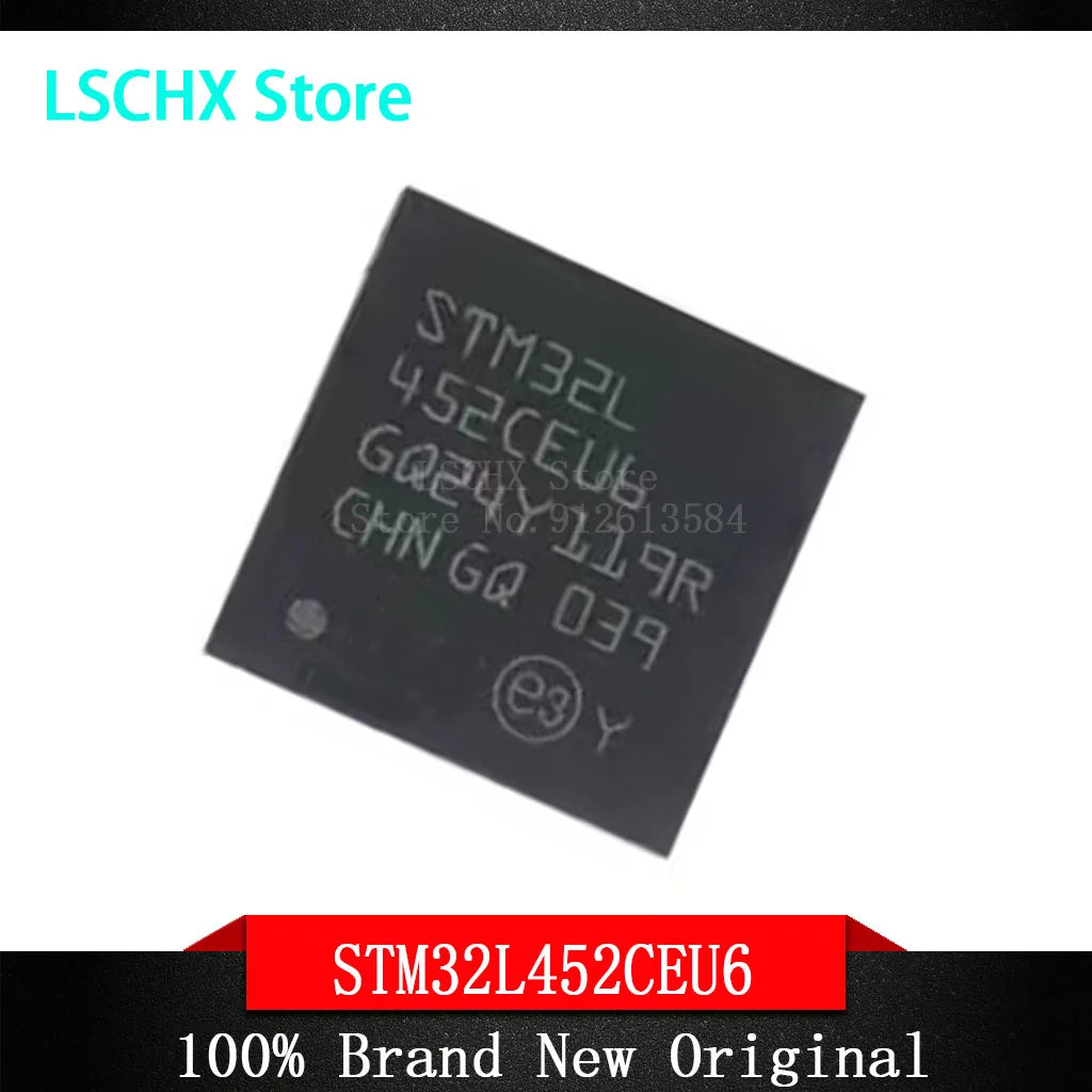 STM32L452 MCU Microcontroller – VCT6 RET6 REI3 CCU6 Variants