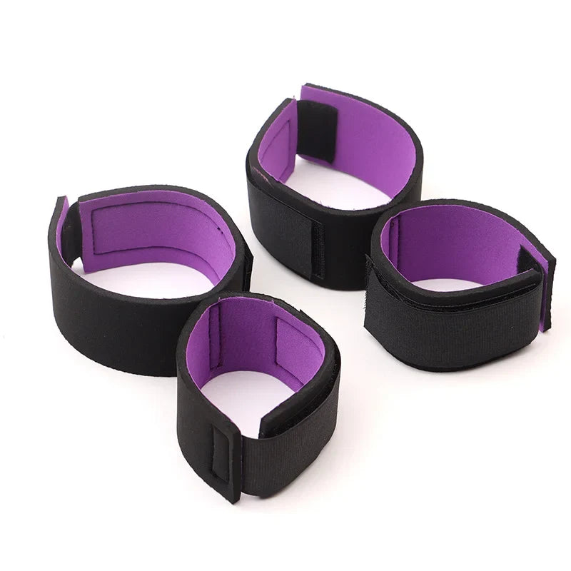BDSM Bondage Adult Games Ankle Cuffs Sex Toys Women Couples Slave Bed