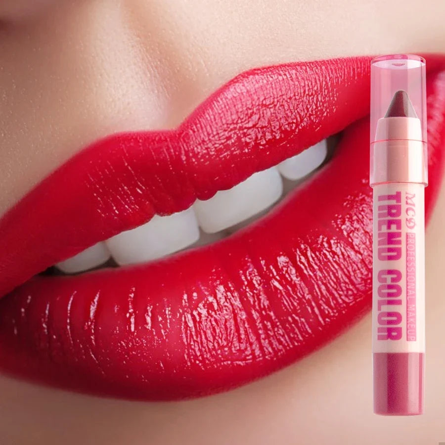 MCD 12-Color Waterproof Lip Liner Pen – Matte & Hydrating