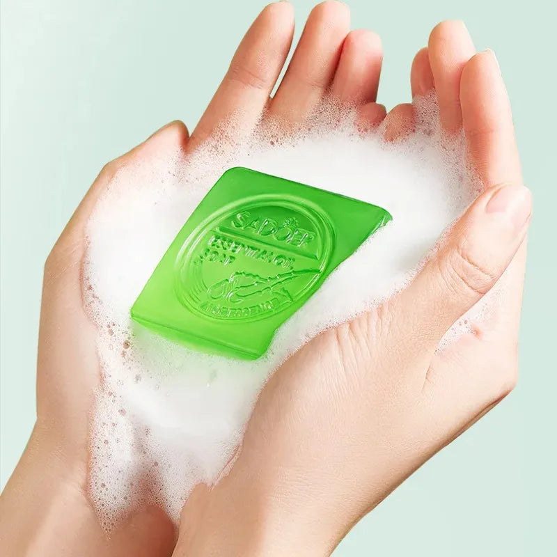 Aloe Vera Handmade Essential Oil Cleansing Soap 100g