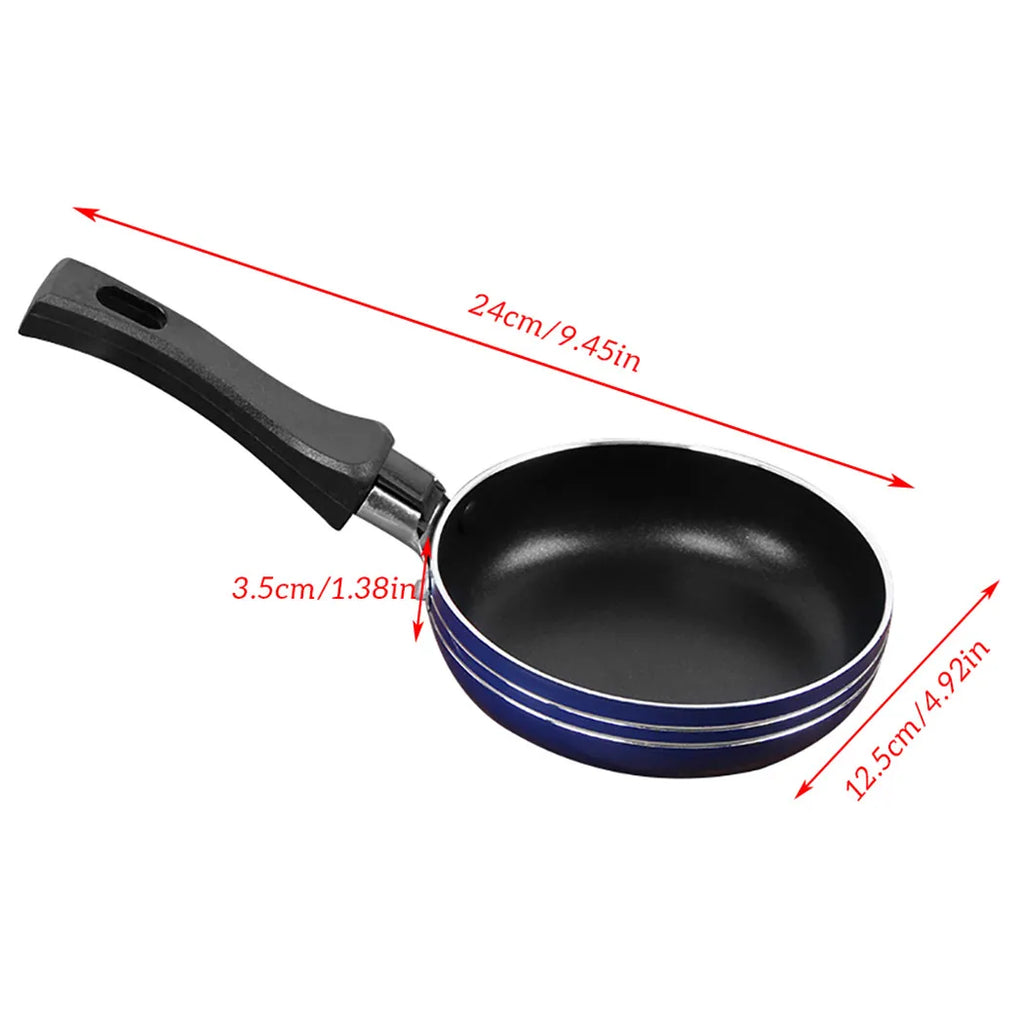 12 14 Mini Frying Pan Non-stick Thickened Stainless Steel Frypan Pot
