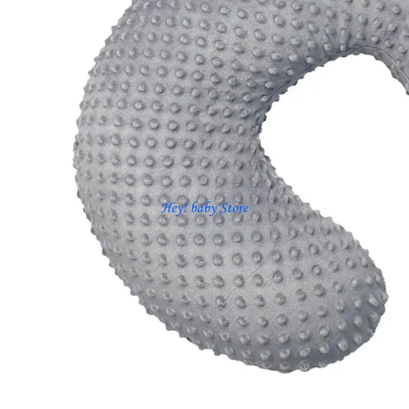 Nursing Pillow Cover Newborn | Soft Plush, Removable & Washable