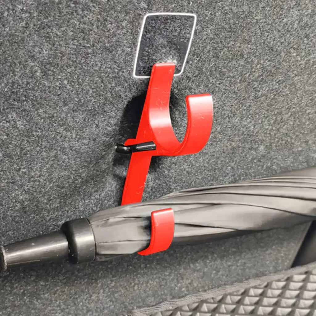 2-Pack Car Umbrella Hook – Headrest Hanger for SUV & Truck
