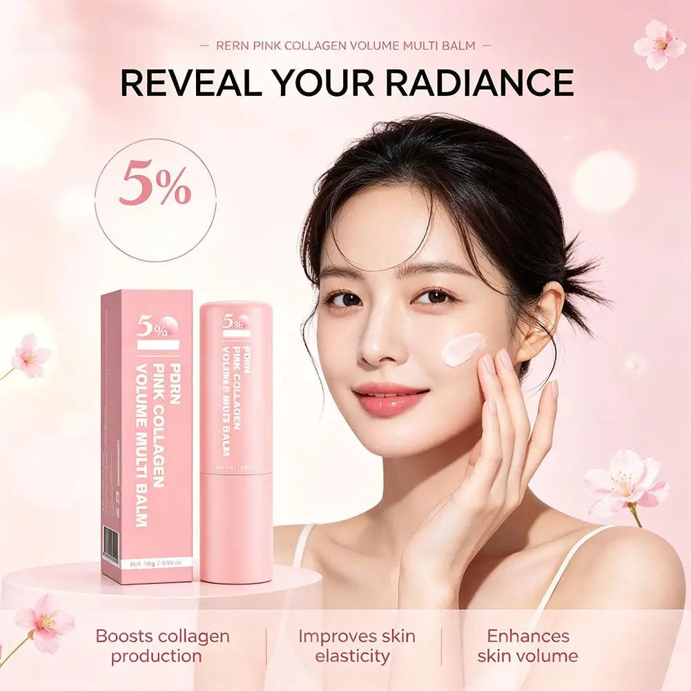 PDRN Pink Collagen Balm Stick – Face & Lip Moisturizer
