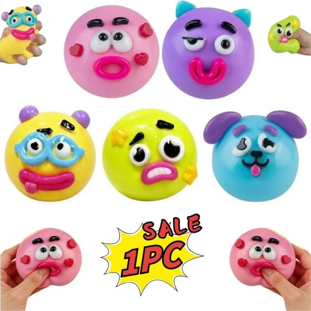 Dog Face Swap Squishy Toy | Slow Rise Squeeze Fidget