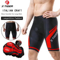 X-TIGER Men's Gel Pad Cycling Shorts – MTB & Road Bike