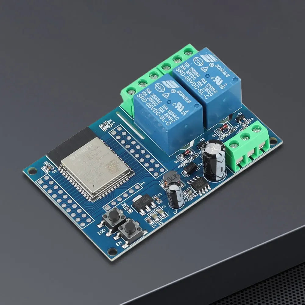 ESP32 WiFi Bluetooth BLE Relay Module – 1/2/8 Channel Dev Board