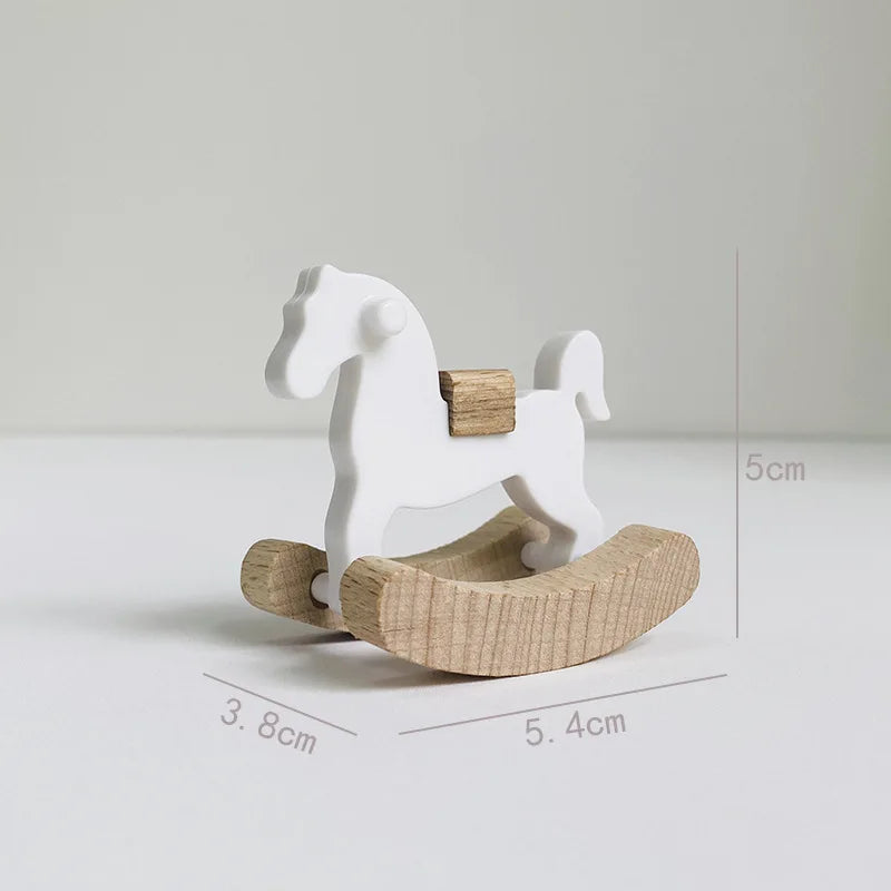 1 12 Dollhouse Baby Bedroom Furniture Accessories Slide Trojan Horse