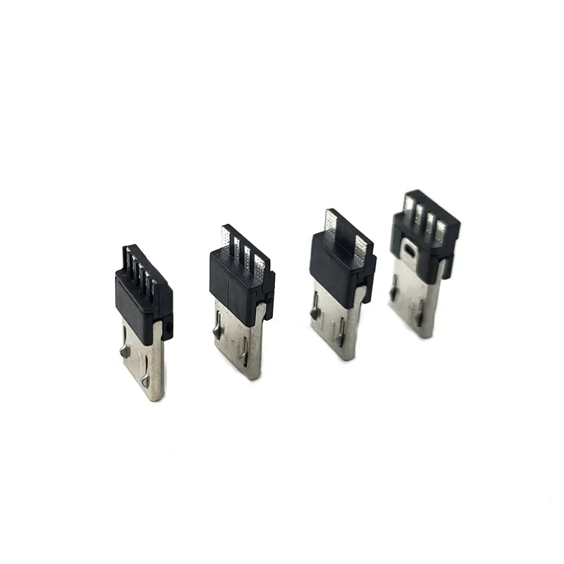 Micro USB 2 0 Male 2p 4p 5Pin Connectors Connector Port Jack Tail